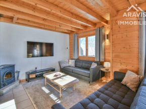 Chalet spacieux avec balcon sud, 8 pers, 4 ch, proche pistes et commerces, équipements modernes ! - FR-1-391-158